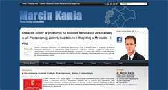 Desktop Screenshot of marcinkania.pl