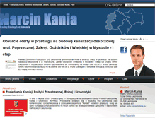 Tablet Screenshot of marcinkania.pl